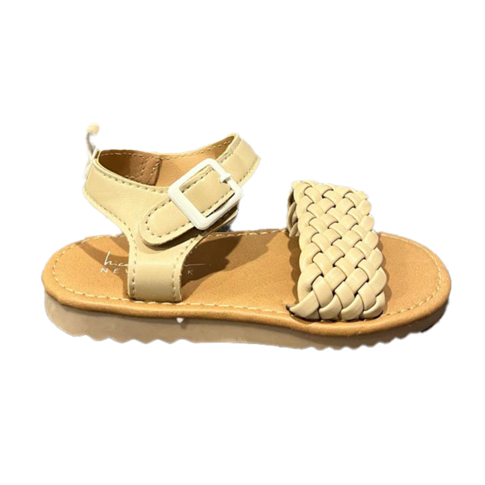 Nicole Miller Girls Nude Sandals size: 7 Toddler